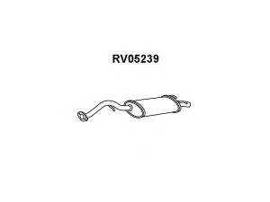 VENEPORTE RV05239 galinis duslintuvas 
 Išmetimo sistema -> Duslintuvas
GEX33638, GEX43638, WCG000440, WCG102450