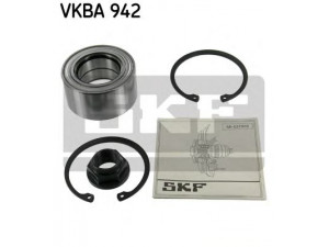 SKF VKBA 942 rato guolio komplektas 
 Ašies montavimas/vairavimo mechanizmas/ratai -> Rato stebulė/montavimas -> Rato guolis
30 520 278, 89 42 765, 91 04 209