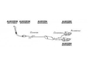 VENEPORTE 030051 išmetimo sistema 
 Išmetimo sistema -> Išmetimo sistema, visa