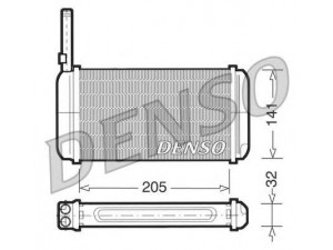 DENSO DRR10002 šilumokaitis, salono šildymas 
 Šildymas / vėdinimas -> Šilumokaitis
6775553, 89FG18B539A