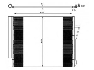 NRF 350077 kondensatorius, oro kondicionierius 
 Oro kondicionavimas -> Kondensatorius
64509149390, 64509255984, 9149390