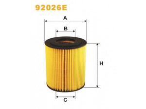 WIX FILTERS 92026E alyvos filtras
51055040098