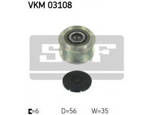 SKF VKM 03108 laisvos eigos sankaba, kint. sr. generatorius 
 Diržinė pavara -> Laisvos eigos sankaba, kint. sr. generatorius
9949580, 038 903 119 L, 9949580