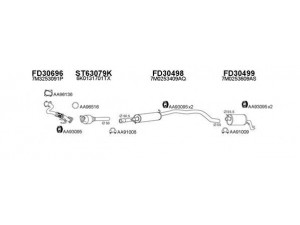 VENEPORTE 300083 išmetimo sistema 
 Išmetimo sistema -> Išmetimo sistema, visa