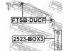 FEBEST FTSB-DUCF skersinio stabilizatoriaus įvorių komplektas
5081.83, 1311229080
