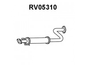 VENEPORTE RV05310 priekinis duslintuvas 
 Išmetimo sistema -> Duslintuvas
GEX33755, GEX33792, WCE000300, WCE105300