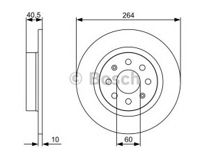 BOSCH 0 986 479 517 stabdžių diskas 
 Dviratė transporto priemonės -> Stabdžių sistema -> Stabdžių diskai / priedai
50902167, 55700592, 55700593, 5 69 097