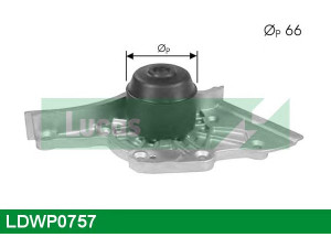 LUCAS ENGINE DRIVE LDWP0757 vandens siurblys 
 Aušinimo sistema -> Vandens siurblys/tarpiklis -> Vandens siurblys
077121004F, 077121004FV, 077121004FX