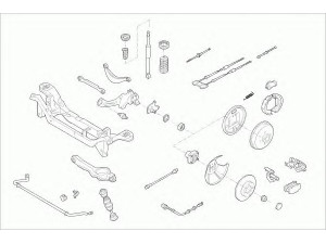 LEMFÖRDER FORD-FOCUS-RL002 vairavimo mechanizmas; rato pakaba 
 Ašies montavimas/vairavimo mechanizmas/ratai -> Prekių paieška pagal schemą