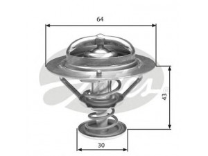 GATES TH27078G1 termostatas, aušinimo skystis 
 Aušinimo sistema -> Termostatas/tarpiklis -> Thermostat
19301P8CA10, 19301P8CA11, 19301RBD305