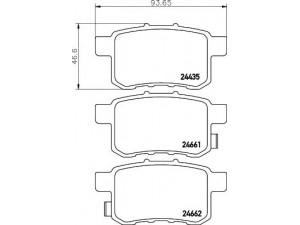 HELLA 8DB 355 013-631 stabdžių trinkelių rinkinys, diskinis stabdys 
 Techninės priežiūros dalys -> Papildomas remontas
43022TA0A80, 43022TL1G01, 43022TL1G02