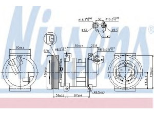 NISSENS 89330 kompresorius, oro kondicionierius 
 Oro kondicionavimas -> Kompresorius/dalys
46811244, 51752531, 71721741, 46811244