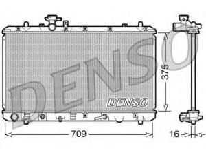 DENSO DRM47024 radiatorius, variklio aušinimas 
 Aušinimo sistema -> Radiatorius/alyvos aušintuvas -> Radiatorius/dalys
1770079J10, 1770080JA0