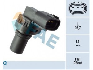 FAE 79392 jutiklis, alkūninio veleno impulsas 
 Elektros įranga -> Jutikliai
J5T23891, 33220-80G00, 33220-80G00