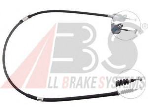 A.B.S. K13437 trosas, stovėjimo stabdys 
 Stabdžių sistema -> Valdymo svirtys/trosai
46430-87715-000
