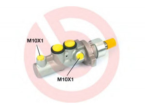 BREMBO M 86 004 pagrindinis cilindras, stabdžiai 
 Stabdžių sistema -> Pagrindinis stabdžių cilindras
010682, 24212317463, 0204123405