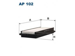 FILTRON AP102 oro filtras 
 Techninės priežiūros dalys -> Techninės priežiūros intervalai
442, 17220P45G00, 17220PT0003, 17220PT2000
