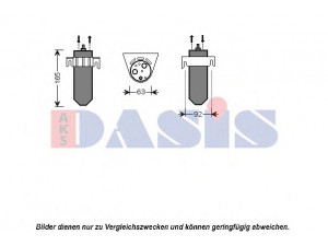 AKS DASIS 800292N džiovintuvas, oro kondicionierius 
 Oro kondicionavimas -> Džiovintuvas
4401618, 8200119657, 9109618