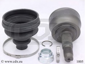 CDX 1005 jungčių komplektas, kardaninis velenas 
 Ratų pavara -> Sujungimai/komplektas