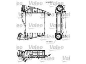 VALEO 817634 tarpinis suslėgto oro aušintuvas, kompresorius 
 Variklis -> Oro tiekimas -> Įkrovos agregatas (turbo/superįkrova) -> Tarpinis suslėgto oro aušintuvas
3D0145785, 3D0145803