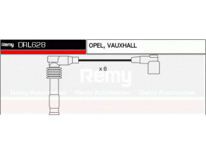 DELCO REMY DRL628 uždegimo laido komplektas 
 Kibirkšties / kaitinamasis uždegimas -> Uždegimo laidai/jungtys