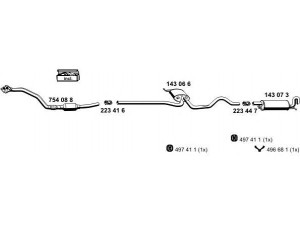 ERNST 070399 išmetimo sistema 
 Išmetimo sistema -> Išmetimo sistema, visa