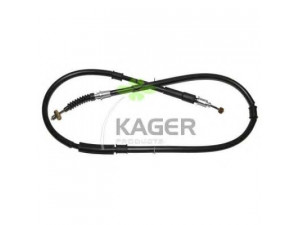 KAGER 19-6137 trosas, stovėjimo stabdys 
 Stabdžių sistema -> Valdymo svirtys/trosai
597702D310