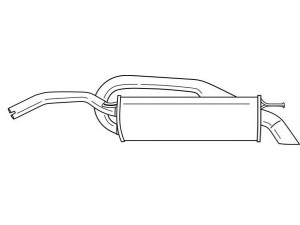 AKS DASIS SG13681 galinis duslintuvas