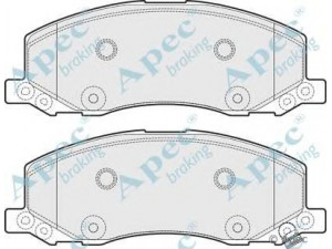 APEC braking PAD1696 stabdžių trinkelių rinkinys, diskinis stabdys 
 Techninės priežiūros dalys -> Papildomas remontas
13237752, 1605202, 13237752