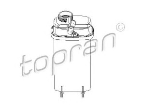 TOPRAN 500 791 išsiplėtimo bakelis, aušinimo skystis 
 Aušinimo sistema -> Radiatorius/alyvos aušintuvas -> Išsiplėtimo bakelis, variklio aušinimo skystis
1 723 071, 1 741 167, 1711 1 723 071
