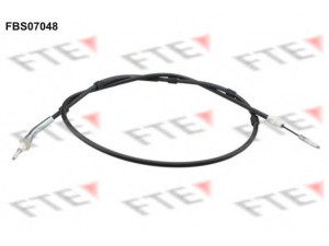 FTE FBS07048 trosas, stovėjimo stabdys 
 Stabdžių sistema -> Valdymo svirtys/trosai
163 420 07 85