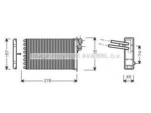 AVA QUALITY COOLING AI6156 šilumokaitis, salono šildymas 
 Šildymas / vėdinimas -> Šilumokaitis
8D2819030, 8D2819031A, 8D2819031C