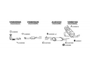 VENEPORTE 030199 išmetimo sistema 
 Išmetimo sistema -> Išmetimo sistema, visa