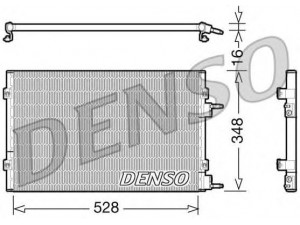 DENSO DCN06003 kondensatorius, oro kondicionierius 
 Oro kondicionavimas -> Kondensatorius
05093598AA