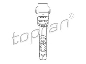 TOPRAN 109 541 ritė, uždegimas 
 Kibirkšties / kaitinamasis uždegimas -> Uždegimo ritė
06B 905 115G, 06B 905 115H, 06B 905 115J