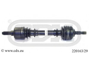 CDX 220163/29 kardaninis velenas 
 Ratų pavara -> Kardaninis velenas