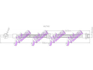 Brovex-Nelson H6740 stabdžių žarnelė 
 Stabdžių sistema -> Stabdžių žarnelės
5881226350, 5881226351, 5881226361