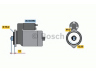 BOSCH 0 001 123 002 starteris 
 Elektros įranga -> Starterio sistema -> Starteris
012 911 023 F, 955 604 107 00, 012 911 023 F