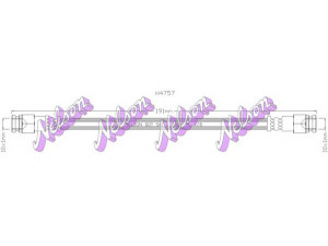 Brovex-Nelson H4757 stabdžių žarnelė 
 Stabdžių sistema -> Stabdžių žarnelės
46803893, 005312593, 46803893, 5312887