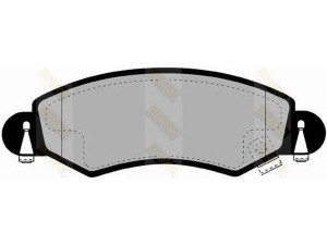 Brake ENGINEERING PA1324 stabdžių trinkelių rinkinys, diskinis stabdys 
 Techninės priežiūros dalys -> Papildomas remontas
09212697, 1605976, 4704578, 4706748