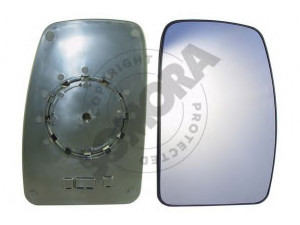 SOMORA 245655G veidrodėlio stiklas, išorinis veidrodėlis 
 Kėbulas -> Keleivių kabina -> Veidrodėlis