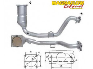MAGNAFLOW 76040 katalizatoriaus keitiklis 
 Išmetimo sistema -> Katalizatoriaus keitiklis
1731P8