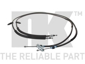 NK 904844 trosas, stovėjimo stabdys 
 Stabdžių sistema -> Valdymo svirtys/trosai
30742642, 31257680, 31262940