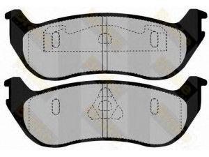 Brake ENGINEERING PA1467 stabdžių trinkelių rinkinys, diskinis stabdys 
 Techninės priežiūros dalys -> Papildomas remontas
05083882AB, 05093511AA, 1L2Z2200AA