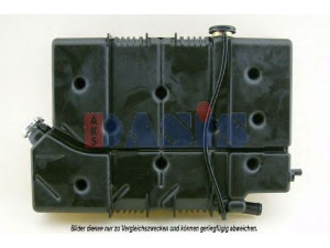 AKS DASIS 262010N išsiplėtimo bakelis, aušinimo skystis 
 Aušinimo sistema -> Radiatorius/alyvos aušintuvas -> Išsiplėtimo bakelis, variklio aušinimo skystis
81061026084, 81061026200, 81061026076