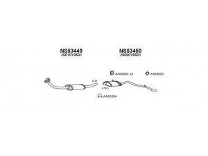 VENEPORTE 530133 išmetimo sistema