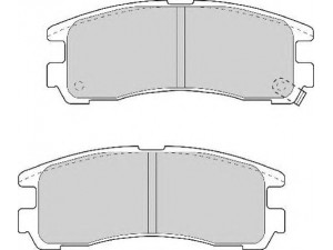 NECTO FD6701A stabdžių trinkelių rinkinys, diskinis stabdys 
 Techninės priežiūros dalys -> Papildomas remontas
MB 534 653, MB 857 336, MB 858 380