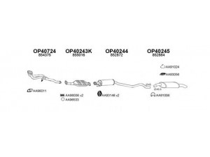 VENEPORTE 770136 išmetimo sistema 
 Išmetimo sistema -> Išmetimo sistema, visa