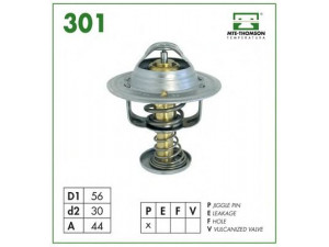 MTE-THOMSON 301.82 termostatas, aušinimo skystis 
 Aušinimo sistema -> Termostatas/tarpiklis -> Thermostat
21200-57J00, 21200-57J15, 90916-03075