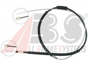 A.B.S. K13166 trosas, stovėjimo stabdys 
 Stabdžių sistema -> Valdymo svirtys/trosai
8200 247 042